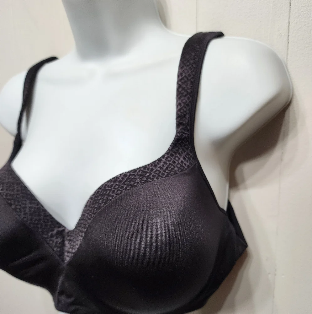 Playtex Black Seamless Support Bra 40D